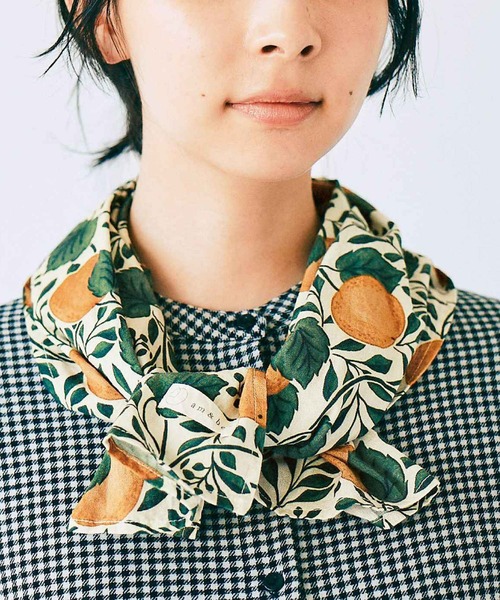 Kraso(クラソ)の「am&be 暮らしに華を添える アンティークフラワーの手ぬぐいタオル(タオル・レディース・ブルー系その他/オレンジ系その他/レッド系その他/ピンク系その他・ONE SIZE)」の6枚目の写真