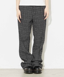 X-girl | TWEED JERSEY WIDE FLARE PANTS(その他パンツ)