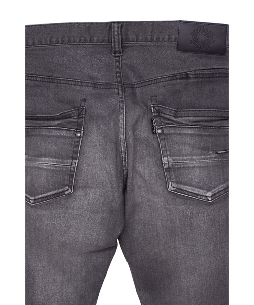 TORNADO MART（トルネードマート）の「TORNADO MART∴ヴィンテージコーティングスキニーデニム（デニムパンツ・メンズ・ブラック/パープル/ネイビー/ブルー系2・S/M/L/LL）」の9枚目の写真