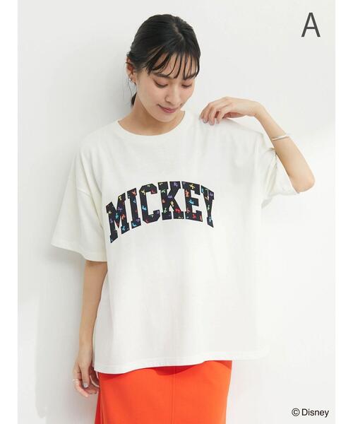 Green Parks(グリーンパークス)の「Disney/レインボーロゴT(Tシャツ/カットソー・レディース・A/B/C/D・FREE)」の14枚目の写真