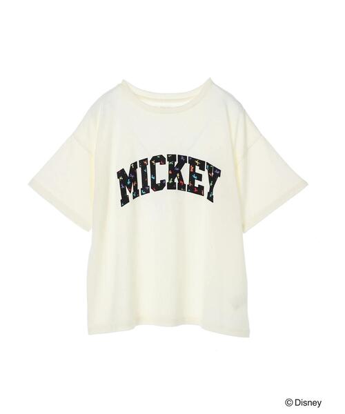 Green Parks(グリーンパークス)の「Disney/レインボーロゴT(Tシャツ/カットソー・レディース・A/B/C/D・FREE)」の12枚目の写真