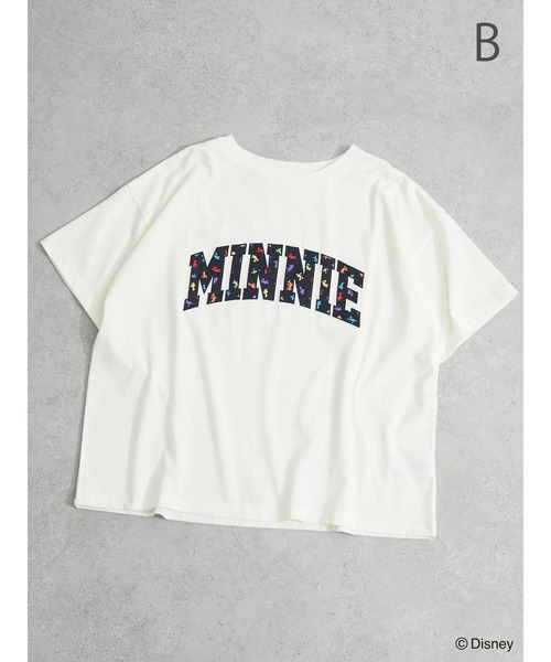Green Parks(グリーンパークス)の「Disney/レインボーロゴT(Tシャツ/カットソー・レディース・A/B/C/D・FREE)」の2枚目の写真