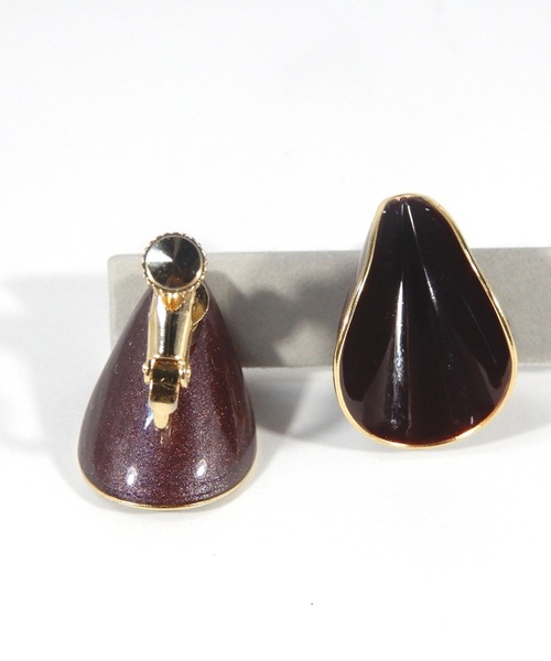 The Rule(ザルール)の「The Rule ザルール:OAK rolled stud earring:オーク ロールスタッズ イヤリング(イヤリング・レディース・ダークグリーン系/ホワイト/オレンジ/モカ/ネイビー/グレー/ワインレッド・FREE)」の17枚目の写真