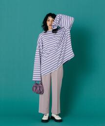 CITEN | ＜CITEN＞タックセミワイドパンツ Ⅲ(その他パンツ)