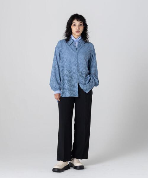 CITEN（シテン）の「＜CITEN＞タックセミワイドパンツ Ⅲ（その他パンツ・レディース・ブラック/ライトピンク/コバルトブルー・S/M）」の8枚目の写真