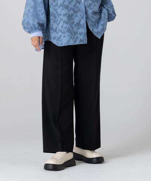 CITEN（シテン）の「＜CITEN＞タックセミワイドパンツ Ⅲ（その他パンツ・レディース・ブラック/ライトピンク/コバルトブルー・S/M）」の10枚目の写真