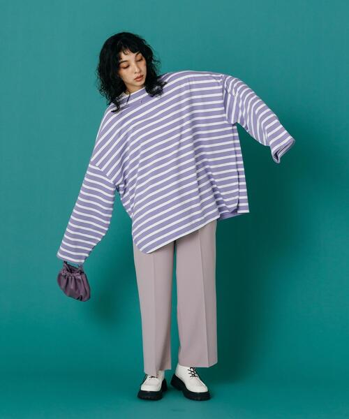 CITEN（シテン）の「＜CITEN＞タックセミワイドパンツ Ⅲ（その他パンツ・レディース・ブラック/ライトピンク/コバルトブルー・S/M）」の22枚目の写真