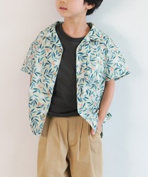 coca（coca） | キッズ 花とつぼみ柄シャツ(シャツ/ブラウス)