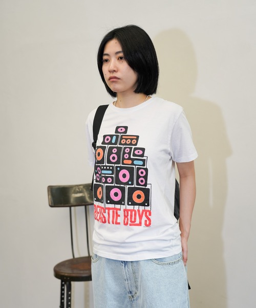 THRIFTY LOOK（スリフティールック）の「THRIFTY LOOK / スリフティールック　THRIFTY "BEASTIE BOYS" TEE ビースティーボーイズ バンドTシャツ バンT（Tシャツ/カットソー・メンズ・ホワイト/ブラック/ホワイト系2/ブラック系/ネイビー・X-LARGE/LARGE/XX-LARGE/MEDIUM）」の17枚目の写真