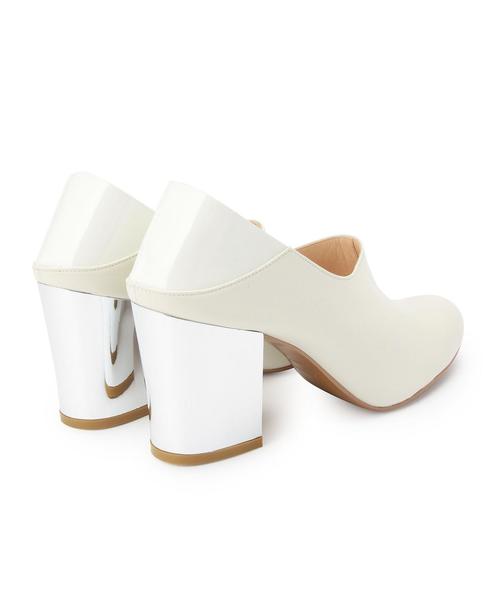 ASTRAET(アストラット)の「ASTRAET(アストラット) 2WAYミュール ホワイト●(ブーティ・レディース・ホワイト・37/36/38/35)」の2枚目の写真