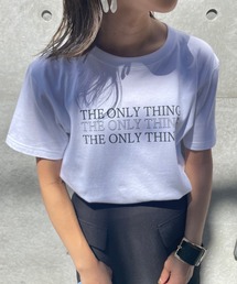 MAISON BREEZE | 【MAISON BREEZE】THE ONLY THING メッセージプリントTシャツ(Tシャツ/カットソー)