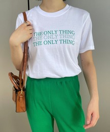 MAISON BREEZE | 【MAISON BREEZE】THE ONLY THING メッセージプリントTシャツ(Tシャツ/カットソー)