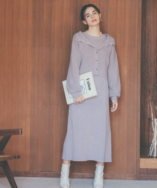 セール ブランド古着 コンビワンピース ワンピース Cheek チーク のファッション通販 Zozoused