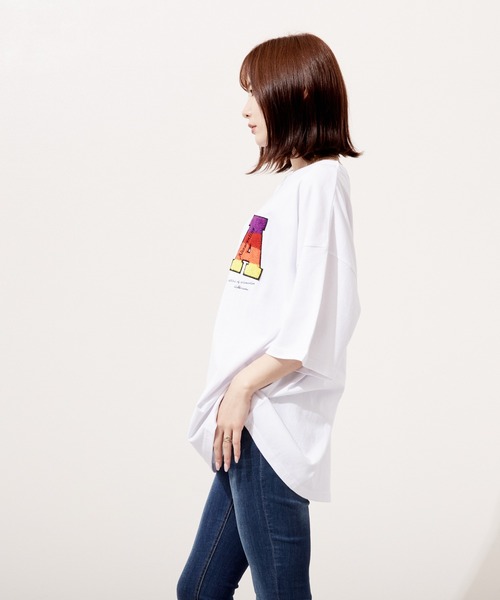 VIBGYOR(ヴィブジョー)の「サガラ刺繍 半袖 C/N(BEY)(Tシャツ/カットソー・メンズ・ホワイト/ブラック/グリーン・MEDIUM/LARGE)」の6枚目の写真