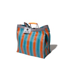 PUEBCO（プエブコ）の「RECYCLED PLASTIC STRIPE BAG　Square（トートバッグ）」