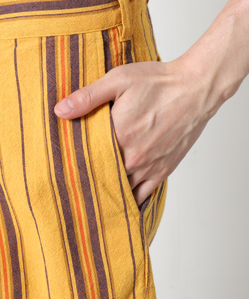 JOURNAL STANDARD（ジャーナルスタンダード）の「メキシカン ストライプ ショーツ（その他パンツ・メンズ・ネイビー/イエロー/グリーン・MEDIUM/LARGE）」の11枚目の写真