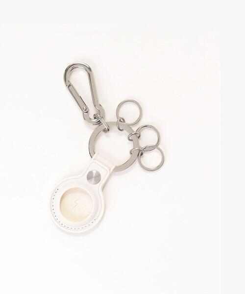 agnes b.（アニエスベー）の「Airtagキーホルダー (TAH08－01)（キーホルダー・メンズ・ホワイト系その他・FREE）」の2枚目の写真