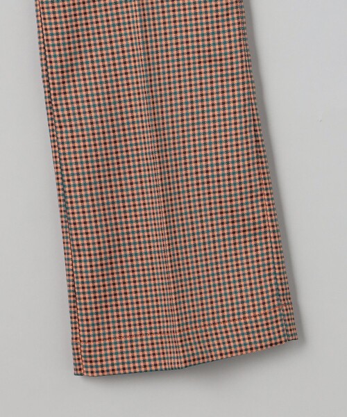 FREAK'S STORE（フリークスストア）の「センタープレスフレアチェックパンツ（スラックス・レディース・ピンク/グリーン・SMALL/MEDIUM）」の11枚目の写真