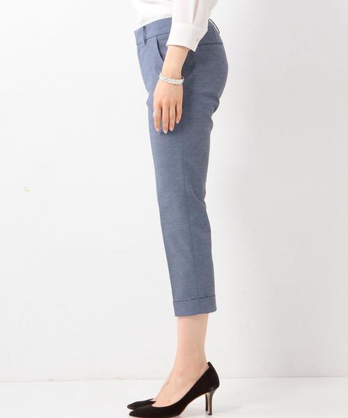 UNITED ARROWS（ユナイテッドアローズ）の「○UAB P/C/L ドビー スリム パンツ∂♯◆（その他パンツ・レディース・ベージュ/ロイヤルブルー/ネイビー・36/38/40/34）」の7枚目の写真