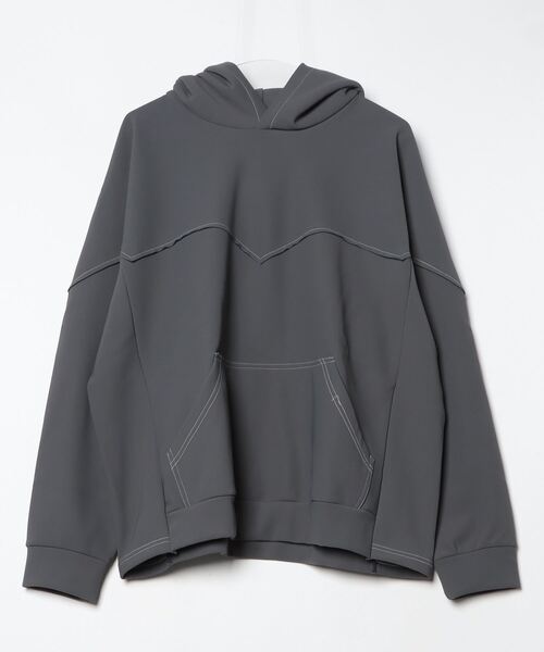 SON OF THE CHEESE(サノバチーズ)の「【SON OF THE CHEESE(サノバチーズ)】Aerogel Hoodie(パーカー・メンズ・グレー・LARGE)」の1枚目の写真