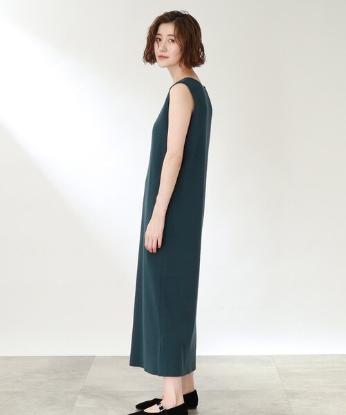 THE SHOP TK （ザ ショップ ティーケー ）の「◆【洗える/2点セット】リブニットワンピース（ワンピース・レディース・ブラック/ライトベージュ/ダークグリーン・13/12）」の18枚目の写真