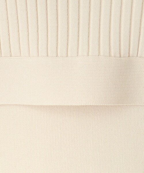 THE SHOP TK （ザ ショップ ティーケー ）の「◆【洗える/2点セット】リブニットワンピース（ワンピース・レディース・ブラック/ライトベージュ/ダークグリーン・13/12）」の11枚目の写真