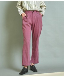 起毛ツイルインサイドスリットパンツ