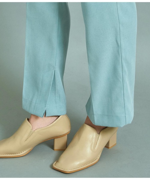 Settimissimo（セッティミッシモ）の「起毛ツイルインサイドスリットパンツ（その他パンツ・レディース・パープル/ブルー・FREE）」の8枚目の写真