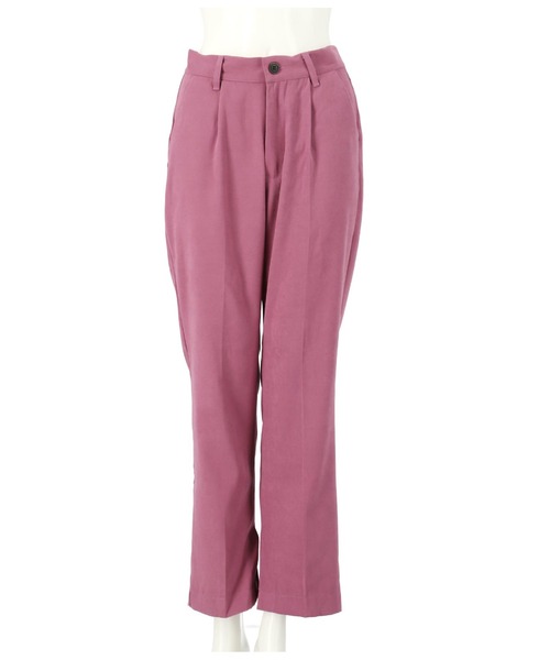 Settimissimo（セッティミッシモ）の「起毛ツイルインサイドスリットパンツ（その他パンツ・レディース・パープル/ブルー・FREE）」の10枚目の写真