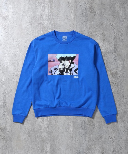 BAIT（ベイト）の「BAIT ×  COWBOY BEBOP BANG CREW 226-CBB-SWT-001（スウェット・メンズ・ブルー・LARGE/XX-LARGE/MEDIUM/X-LARGE）」の8枚目の写真