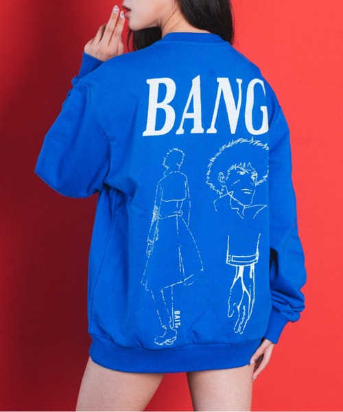 BAIT（ベイト）の「BAIT ×  COWBOY BEBOP BANG CREW 226-CBB-SWT-001（スウェット・メンズ・ブルー・LARGE/XX-LARGE/MEDIUM/X-LARGE）」の6枚目の写真