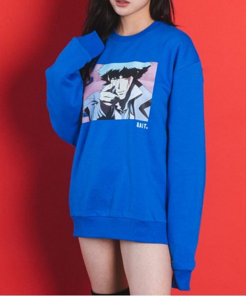 BAIT（ベイト）の「BAIT ×  COWBOY BEBOP BANG CREW 226-CBB-SWT-001（スウェット・メンズ・ブルー・LARGE/XX-LARGE/MEDIUM/X-LARGE）」の5枚目の写真