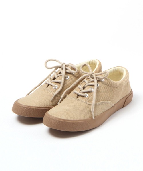 studio CLIP(スタディオクリップ)の「コールレースアップスニーカー(スニーカー・レディース・ブラウン/ベージュ/ブラック・MEDIUM/LARGE)」の1枚目の写真