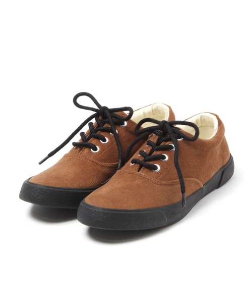 studio CLIP(スタディオクリップ)の「コールレースアップスニーカー(スニーカー・レディース・ブラウン/ベージュ/ブラック・MEDIUM/LARGE)」の3枚目の写真