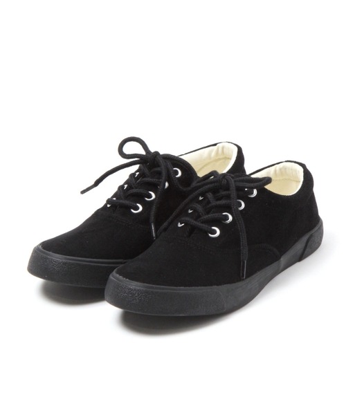 studio CLIP(スタディオクリップ)の「コールレースアップスニーカー(スニーカー・レディース・ブラウン/ベージュ/ブラック・MEDIUM/LARGE)」の2枚目の写真