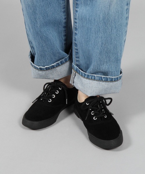 studio CLIP(スタディオクリップ)の「コールレースアップスニーカー(スニーカー・レディース・ブラウン/ベージュ/ブラック・MEDIUM/LARGE)」の18枚目の写真