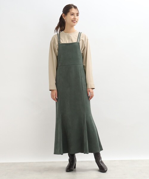 SHOO・LA・RUE（シューラルー）の「◆バンドカラー前開きシャツ（シャツ/ブラウス・レディース・ホワイト系/ピンク系/サンドベージュ・00）」の21枚目の写真