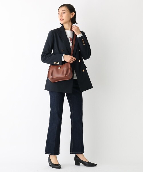 OPAQUE.CLIP（オペークドットクリップ）の「◆クラシカルショルダーバッグ（ショルダーバッグ・レディース・ブラック/ブラウン系・00）」の15枚目の写真