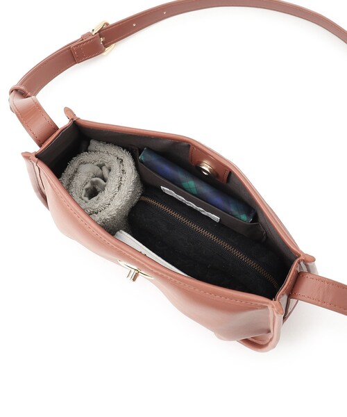 OPAQUE.CLIP（オペークドットクリップ）の「◆クラシカルショルダーバッグ（ショルダーバッグ・レディース・ブラック/ブラウン系・00）」の9枚目の写真