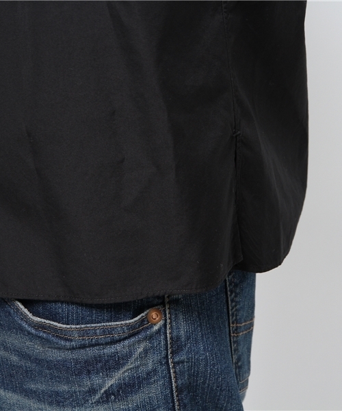 EDIFICE（エディフィス）の「◇120/2 タイプライター レギュラーヒヨクハンソデシャツ（シャツ/ブラウス・メンズ・ブラック/ホワイト・46/44/48）」の12枚目の写真