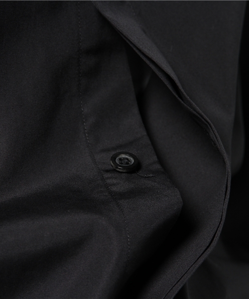 EDIFICE（エディフィス）の「◇120/2 タイプライター レギュラーヒヨクハンソデシャツ（シャツ/ブラウス・メンズ・ブラック/ホワイト・46/44/48）」の13枚目の写真