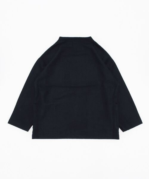 ORCIVAL（オーシバル）の「WOOL JERSEY MOCK NECK（その他トップス・レディース・グレー系その他/ネイビー・1）」の4枚目の写真