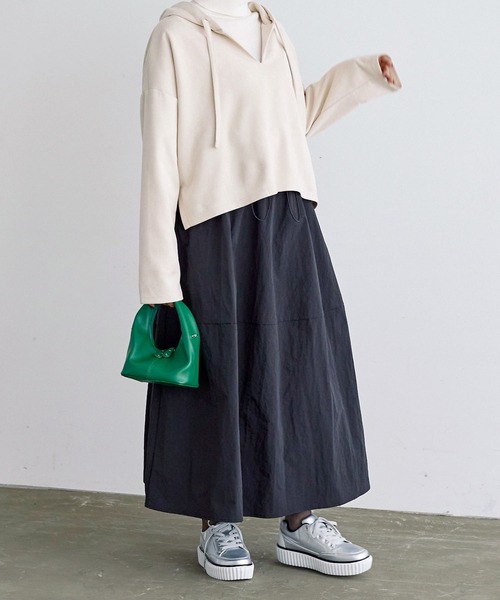 KOBE LETTUCE（コウベレタス）の「厚底チャンキーフラットソールスニーカーシューズ（スニーカー・レディース・シルバー系その他/ホワイト系その他/ブラック×シルバー/ホワイト×ホワイト・L/LL/M/S）」の22枚目の写真