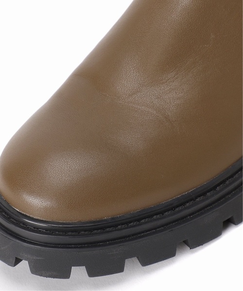 MOHI（モヒ）の「《追加》【MOHI/モヒ】サイドゴアブーツ（ブーツ・レディース・ブラック/カーキ・36/38/37）」の7枚目の写真