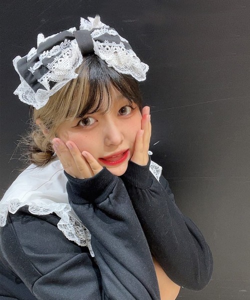 ピコリナ スリング リボン フリル 数量5から】 フリルリボン 『3重