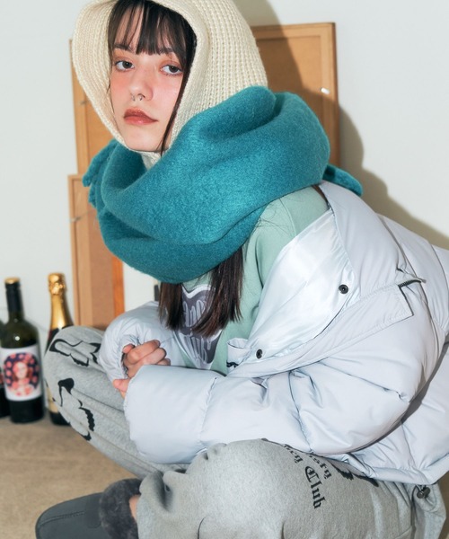 FANCY CLUB(ファンシークラブ)の「NASTY FANCY CLUB/PADDINGショートジャケット 2174369(ブルゾン・レディース・グレー/ブラック・FREE)」の12枚目の写真