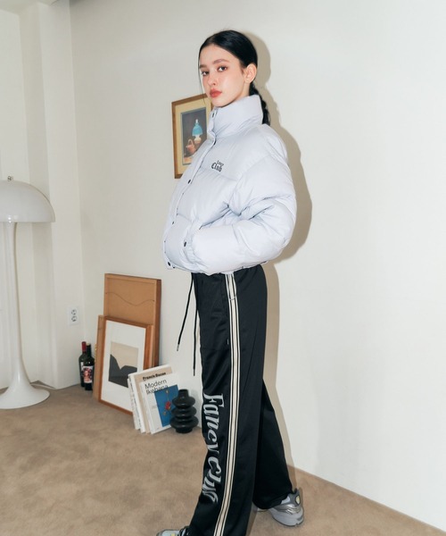 FANCY CLUB(ファンシークラブ)の「NASTY FANCY CLUB/PADDINGショートジャケット 2174369(ブルゾン・レディース・グレー/ブラック・FREE)」の21枚目の写真