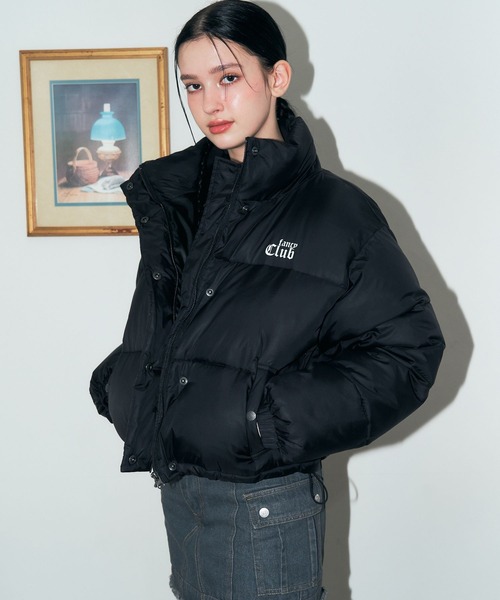 FANCY CLUB(ファンシークラブ)の「NASTY FANCY CLUB/PADDINGショートジャケット 2174369(ブルゾン・レディース・グレー/ブラック・FREE)」の11枚目の写真