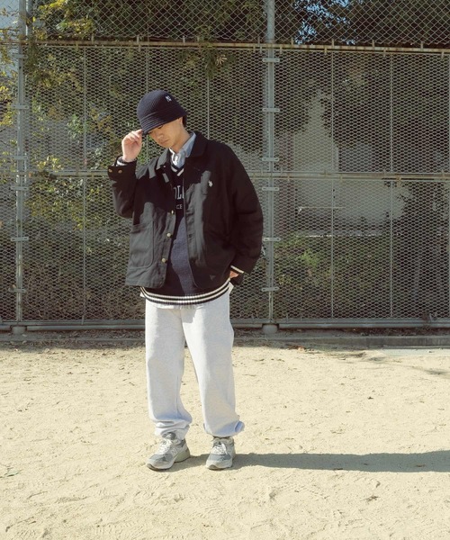 U.S. POLO ASSN.（ユーエスポロアッスン）の「U.S. POLO ASSN. / ユーエスポロアッスン 別注 コラボ  コットン ワーク カバーオール（カバーオール・メンズ・ブラック/チャコールグレー/ベージュ/カーキ・LARGE/MEDIUM）」の11枚目の写真