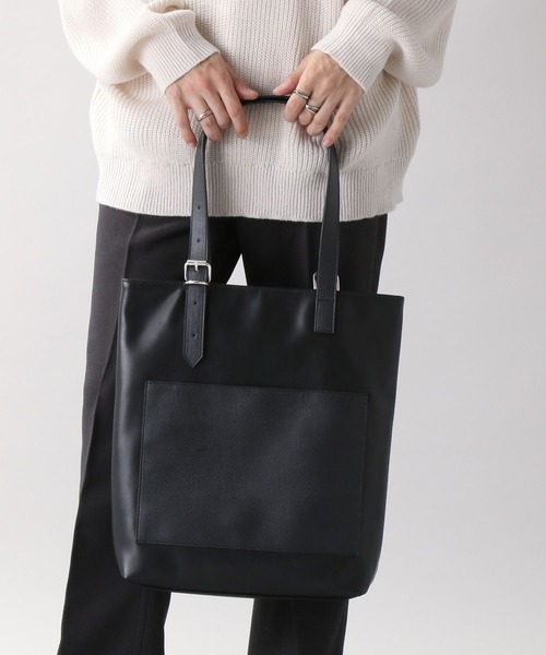 RAGEBLUE（レイジブルー）の「フェイクレザートートバッグ（トート